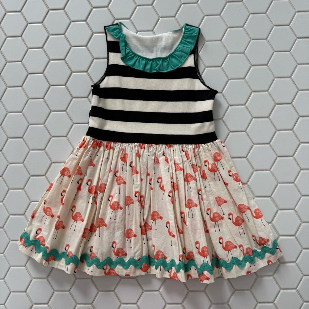 Matilda Jane platinum flamingos